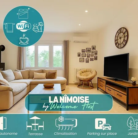La Nimoise, Maison Familiale Avec Jardin * Nîmes